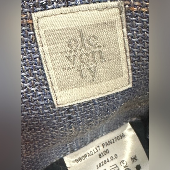 Eleventy Blue Plaid Trousers - Picture 4 of 5